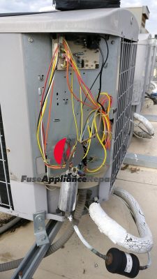 Heat pump Carrier repair in San Jose, CA.
