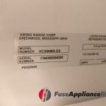 Refrigerator VIKING VCSB483-SS – not cooling enough – Repair in Saratoga, CA