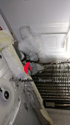 Refrigerator Samsung RF287AERS - not cooling enough, making weird noise
