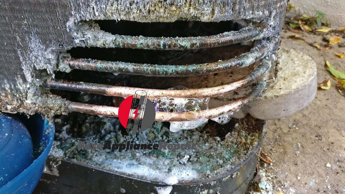 Freon leak finding and condenser coil Repair San Jose CA Air