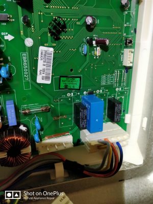 Refrigerator LG LMX25988ST/00 doesn't work - keeps blowing fuse - Repair San Jose, CA