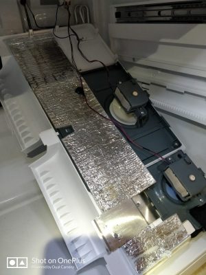 LG LFX31945ST/ 02 Refrigerator ER FF error - bad evaporator fan motor - LG Repair San Jose, CA