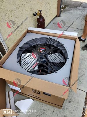 Leaking refrigerant AC unit - bad condenser coil - Repair in Gilroy, CA