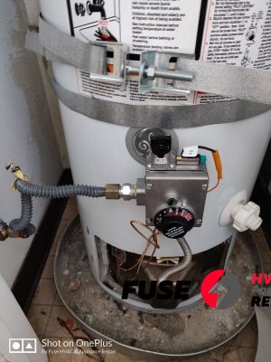 GE water heater doesn't stay lit - gas valve replacement on water heater