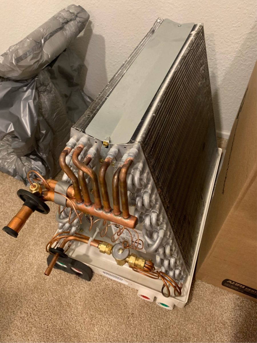 Evaporator coil Replacement
