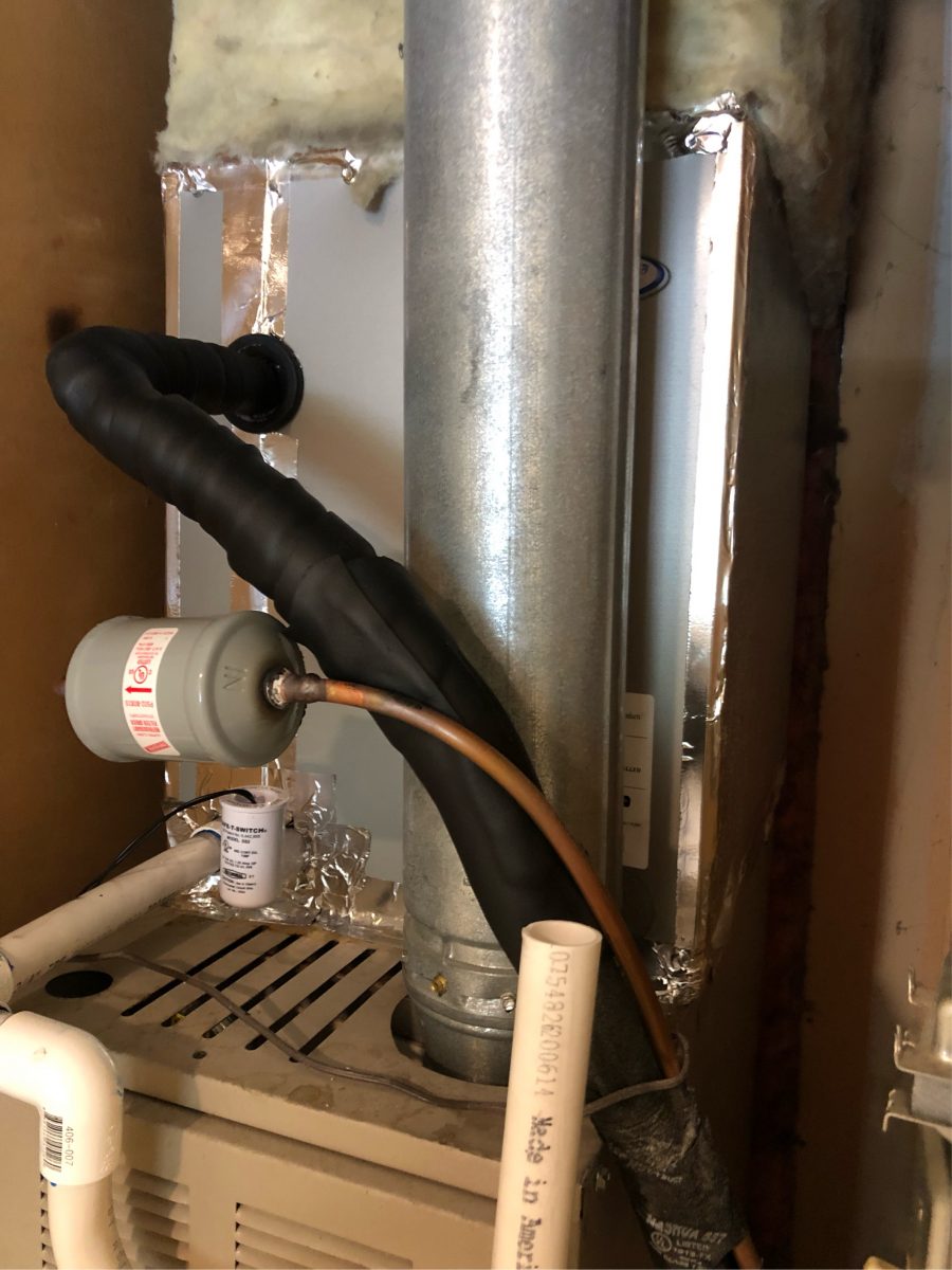 Evaporator coil Replacement