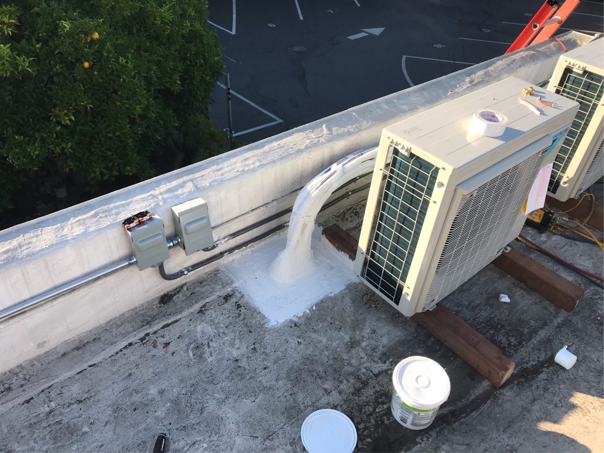 HVAC - Ductless system installation in San Jose, CA