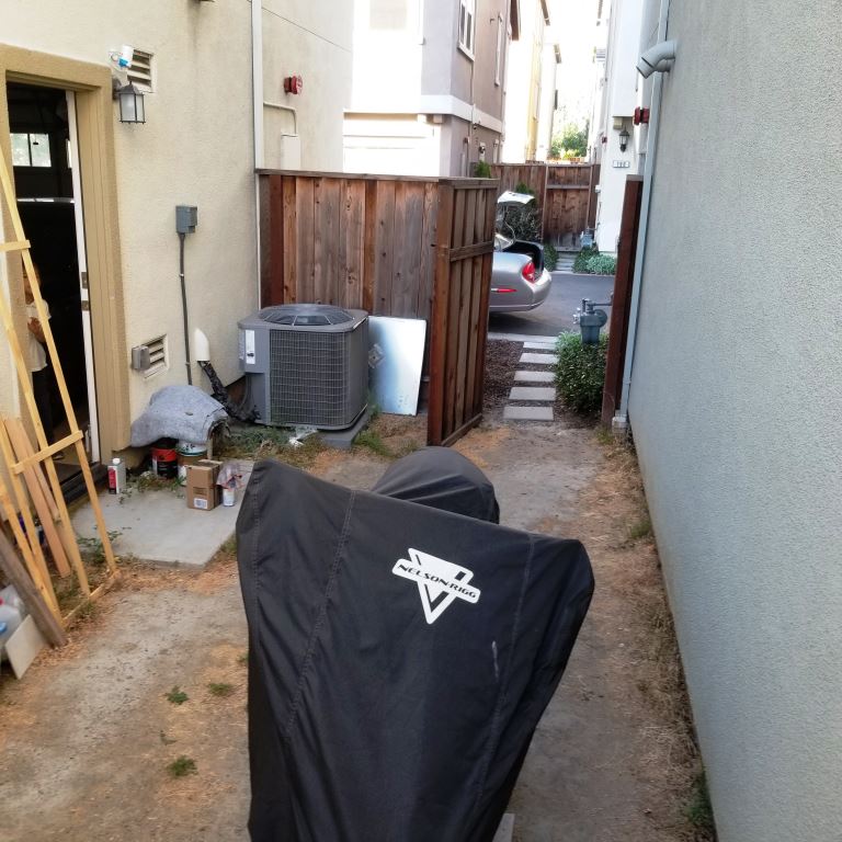 Moving an AC in San Jose, California