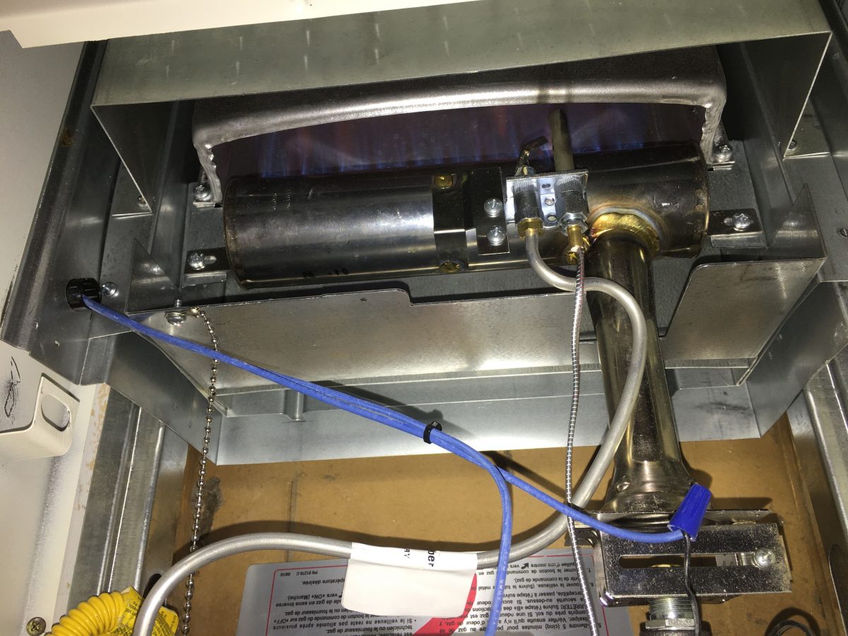 Wall Heater, Thermostat Before And After in Cupertino, California
