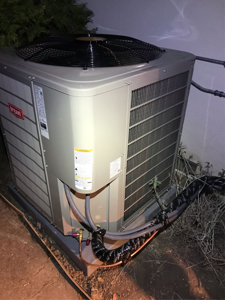 HVAC - System installation/replacement with 95% efficiency furnace and heat pump unit in San Jose, California