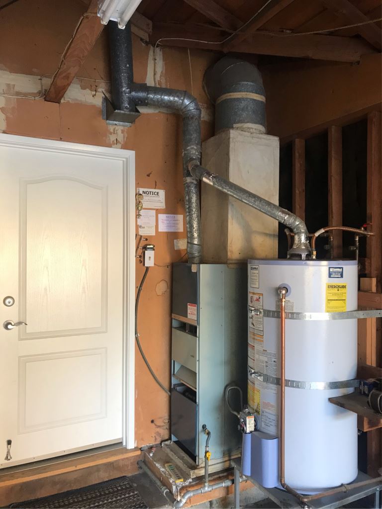HVAC - System installation/replacement with 95% efficiency furnace and heat pump unit in San Jose, California