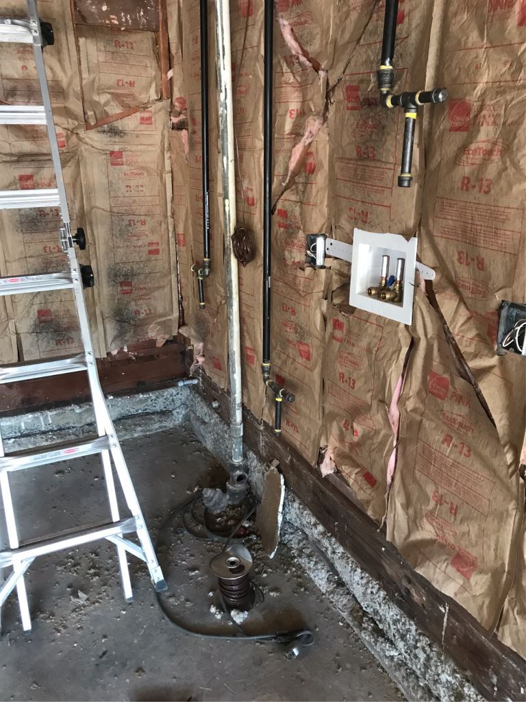 Furnace installation/replacement with 95% efficiency furnace in the garage in Palo Alto, California