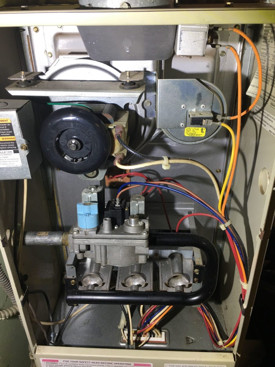 Furnace doesn’t start to heat - too dusty and dirty. After cleaning immediately easy start in San Jose, California.