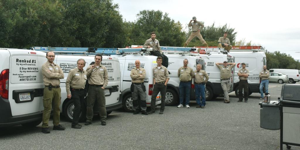 Meeting for training purposes and BBQ-party after