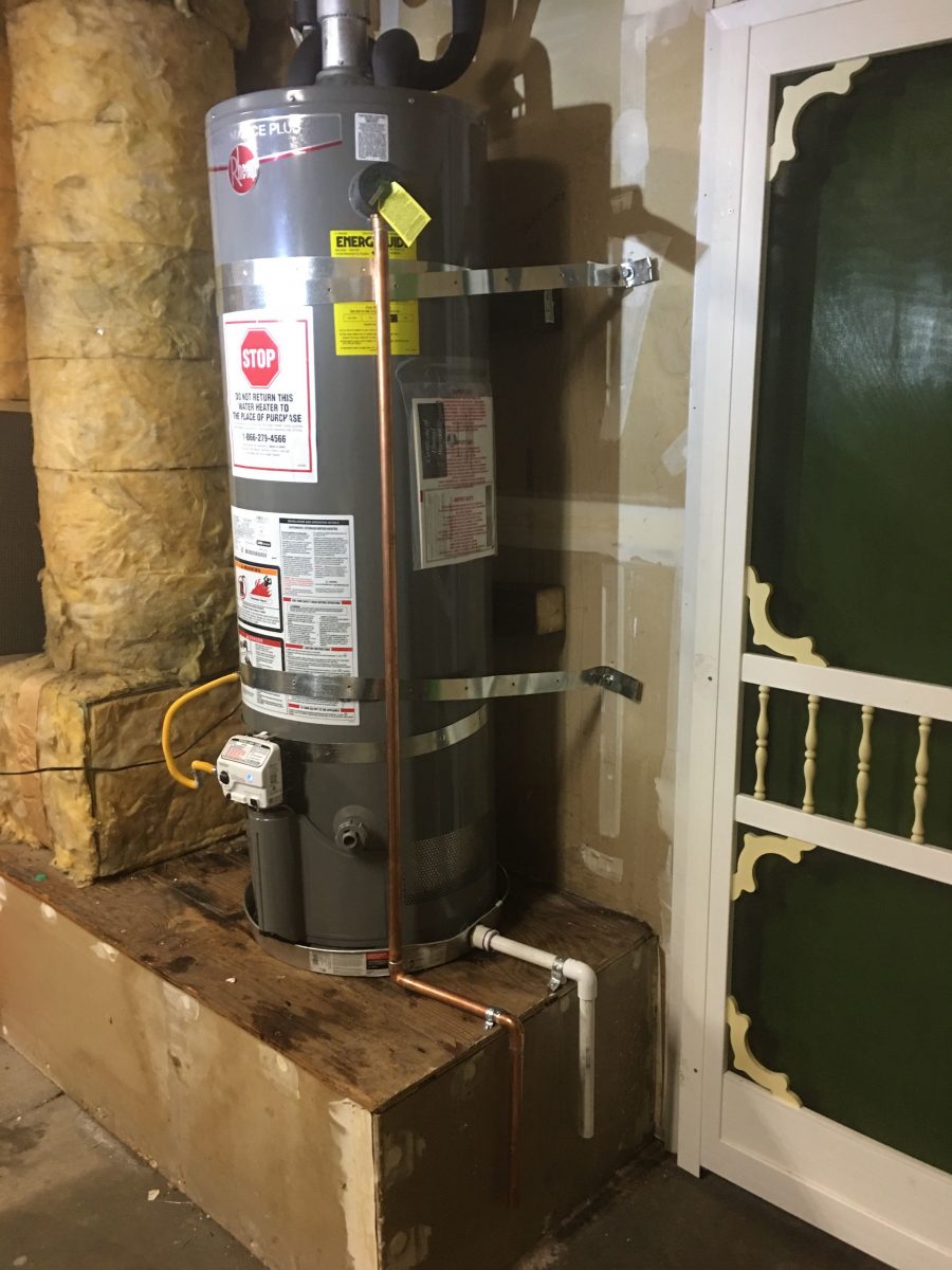 New unpacked water heater with a factory defect and exchanged to new without any issue. Look at status indicator in San Jose, California