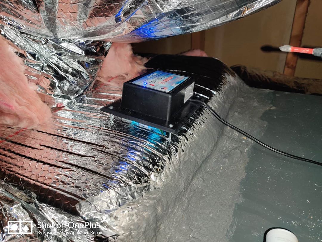 UV light purifiers against bacterias, viruses, mold and etc. (Including coronavirus) can be installed in any HVAC system in residential and commercial in San Jose, California.