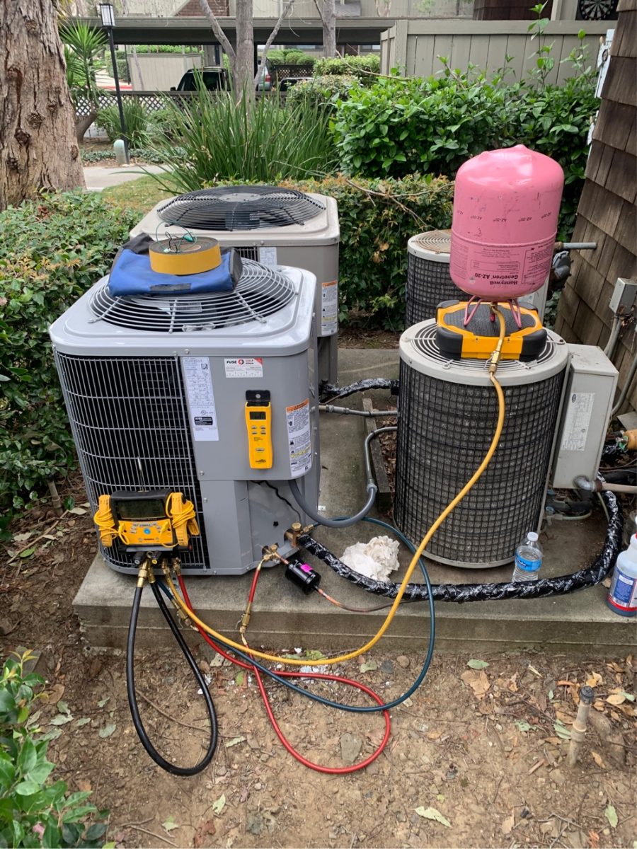 HVAC - AC System Replacement in San Jose, California.