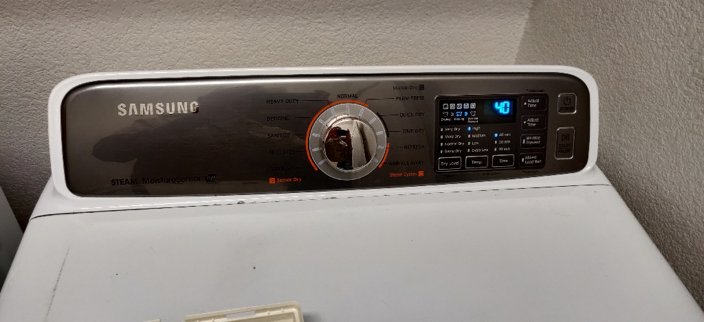 Repair of dryer Samsung (replacement control board) in Cupertino, California