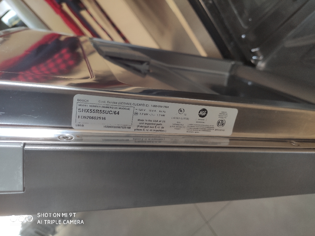 Repair dishwasher Bosch SMS25AI05E in Los Gatos, California