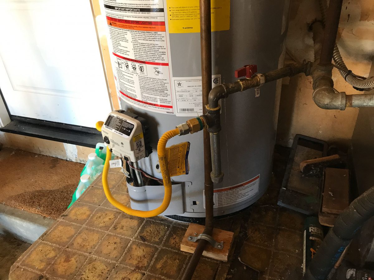 A.O. Smith GDVT-50L PROMAX NATURAL GAS water heater replacement in San Jose, California.