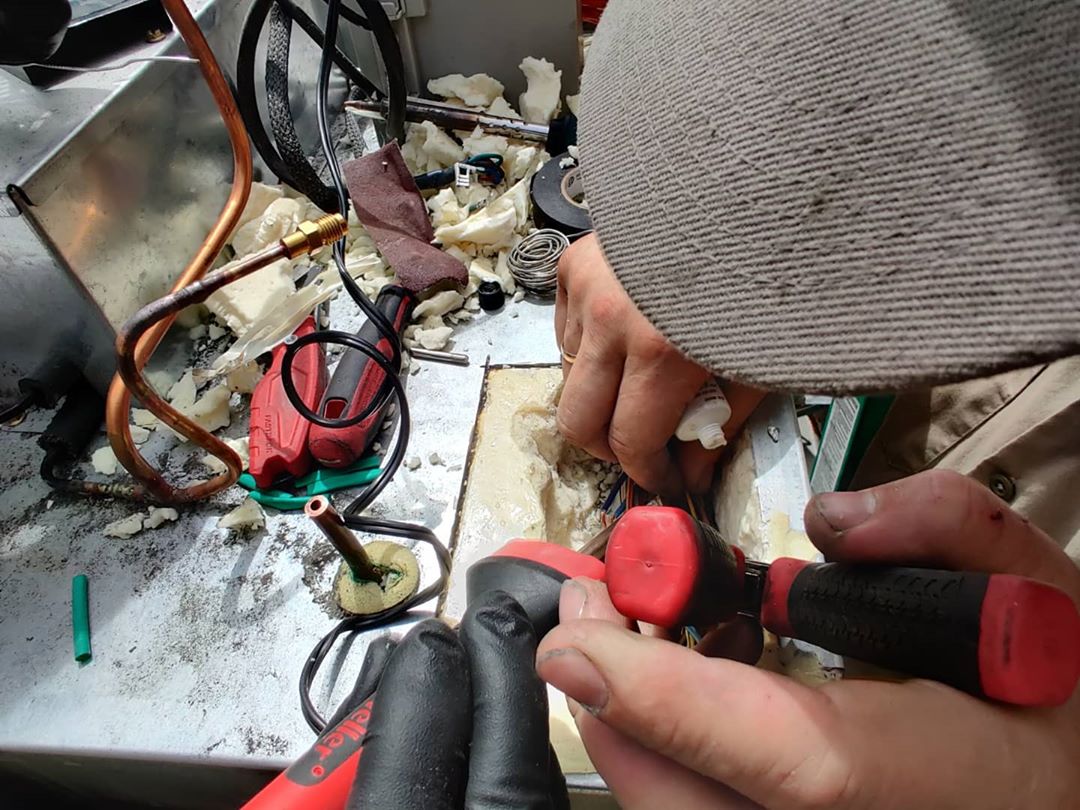 Over complicated issue on built-in refrigerator KitchenAid.