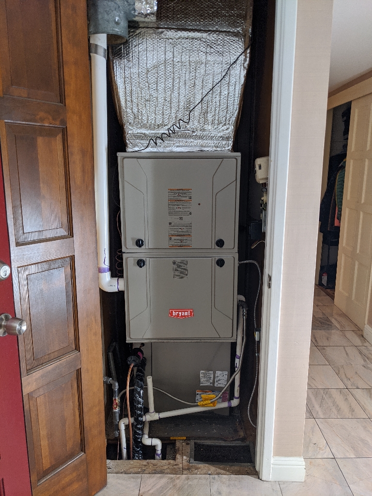 HVAC - System installation/replacement with 96% efficiency furnace in San Jose, California