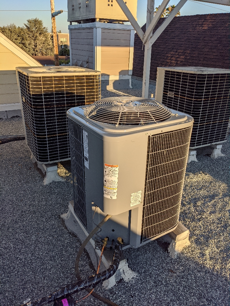 AC System Replacement in Palo Alto, California.