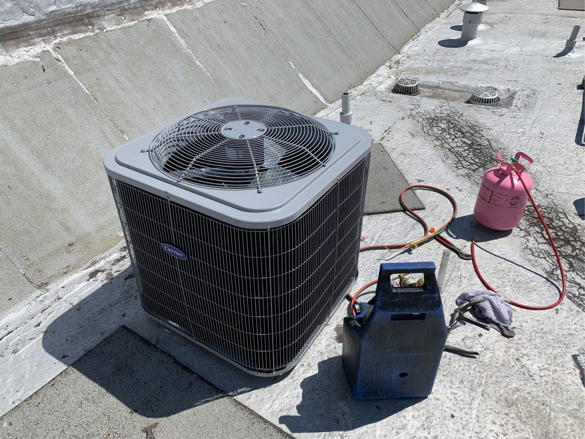 Heat pump system installation/replacement in San Jose, California.