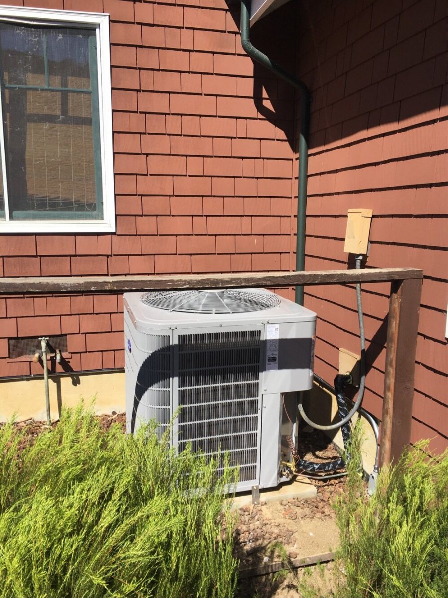 HVAC - System installation/replacement with 96% efficiency furnace in Palo Alto, California.