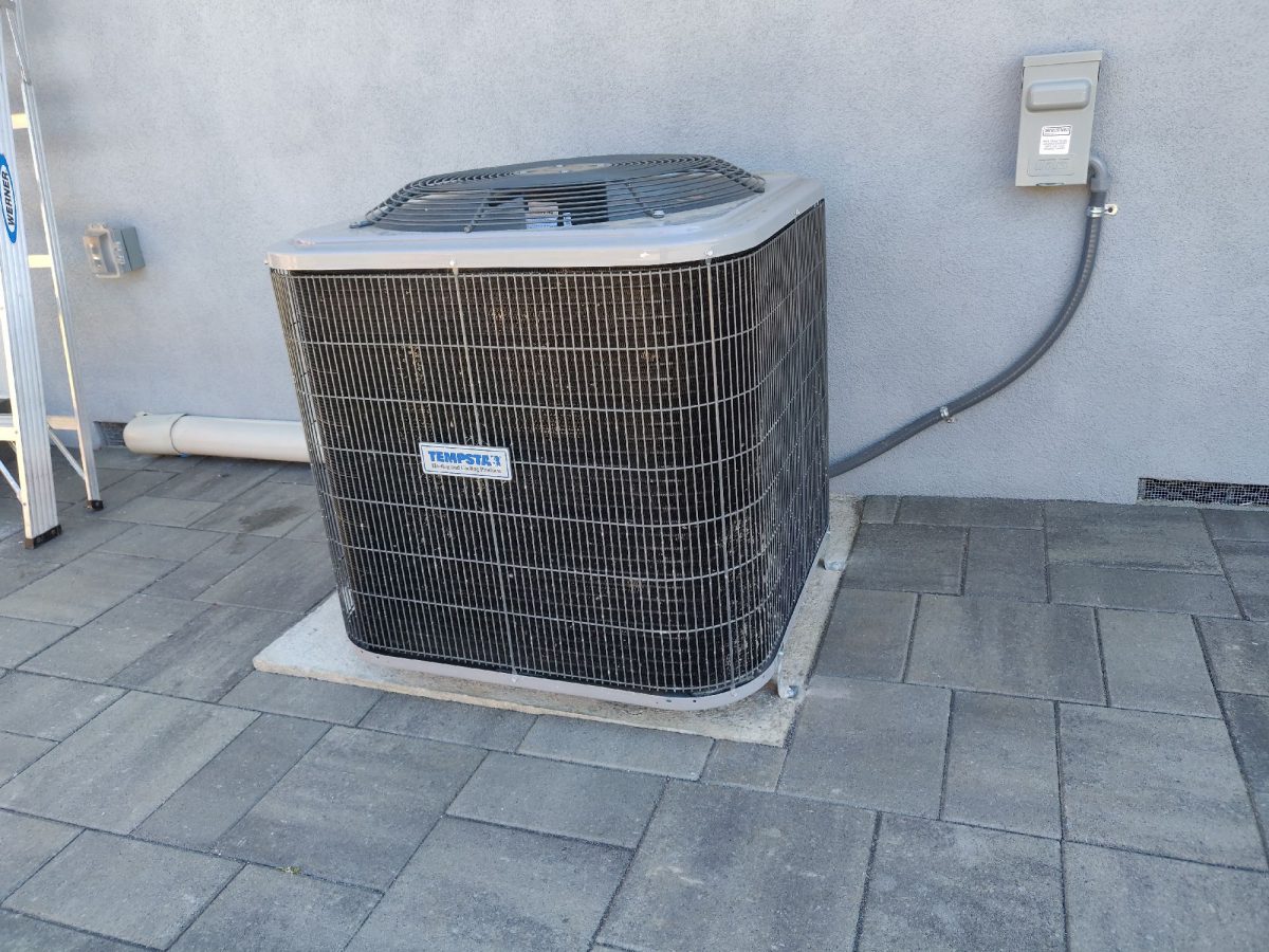 AC System Installation in Los Altos, California.