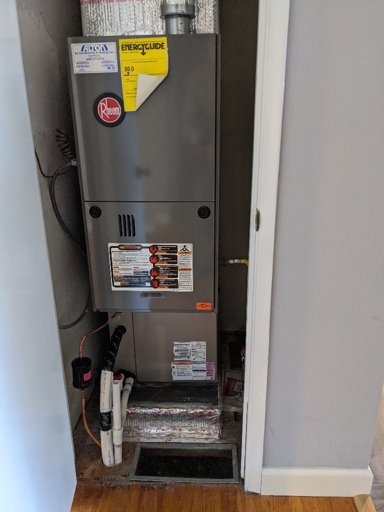 AC System Installation in Fremont, California.
