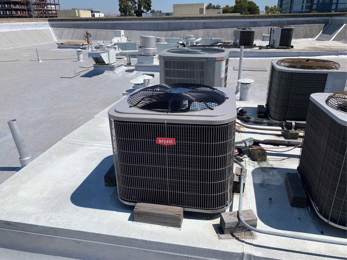 Heat pump system installation/replacement in San Jose, California.