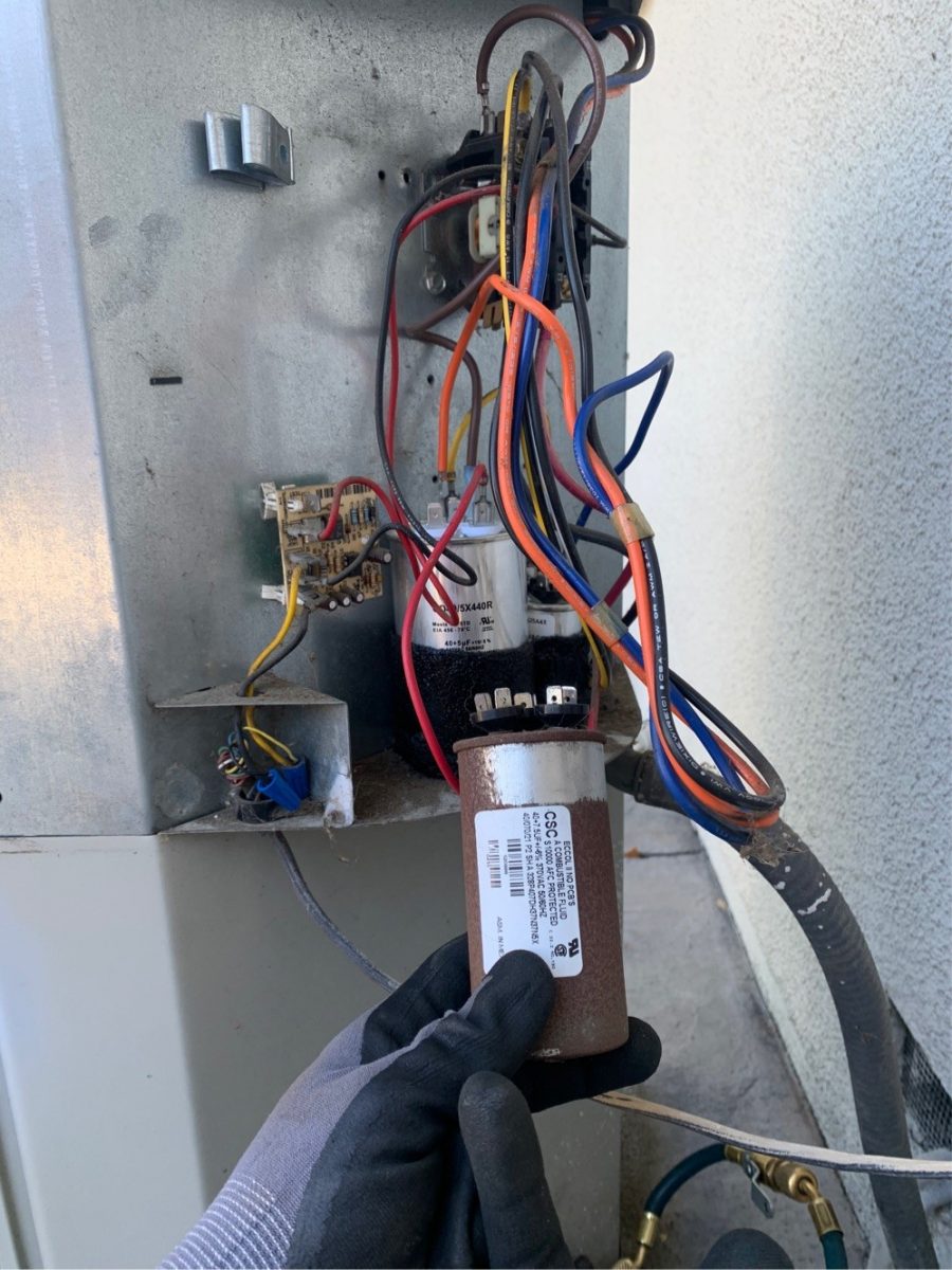 AC Repair in Fremont, California.