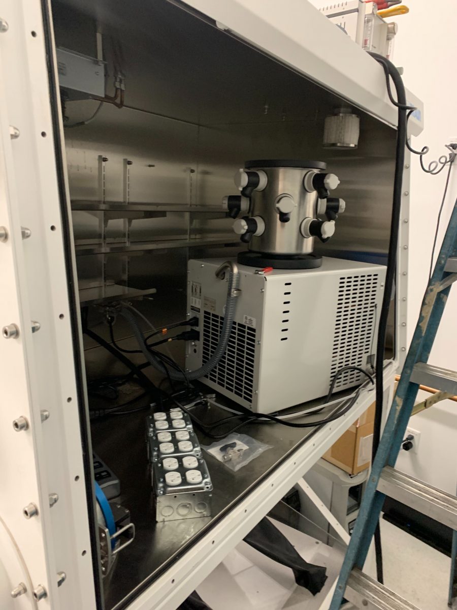Refrigerator repair for laboratory experiments in Cupertino, California.