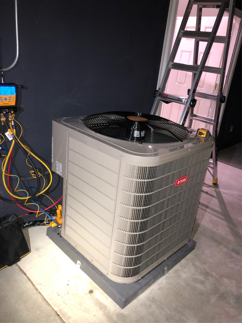 HVAC - System replacement and installation in Cupertino, California.