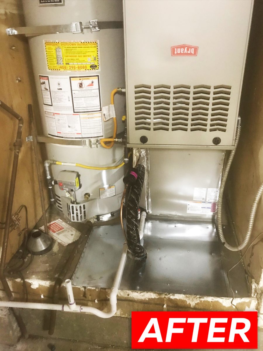 HVAC - System installation and replacement with furnace 811SA60090E21 in Milpitas, California