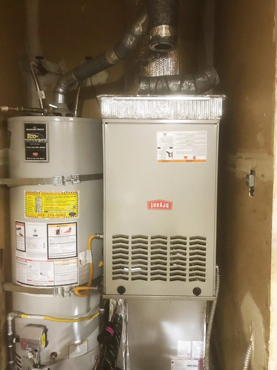 HVAC - System installation and replacement with furnace 811SA60090E21 in Milpitas, California