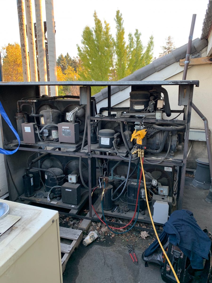 Evaporator Coil Replacement and cooler repair in Palo Alto, California