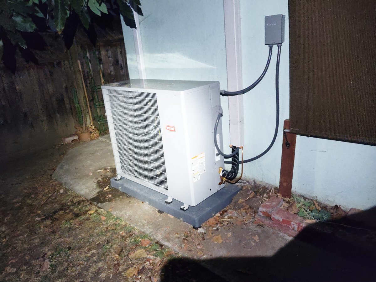New HVAC system installation in San Jose, California.