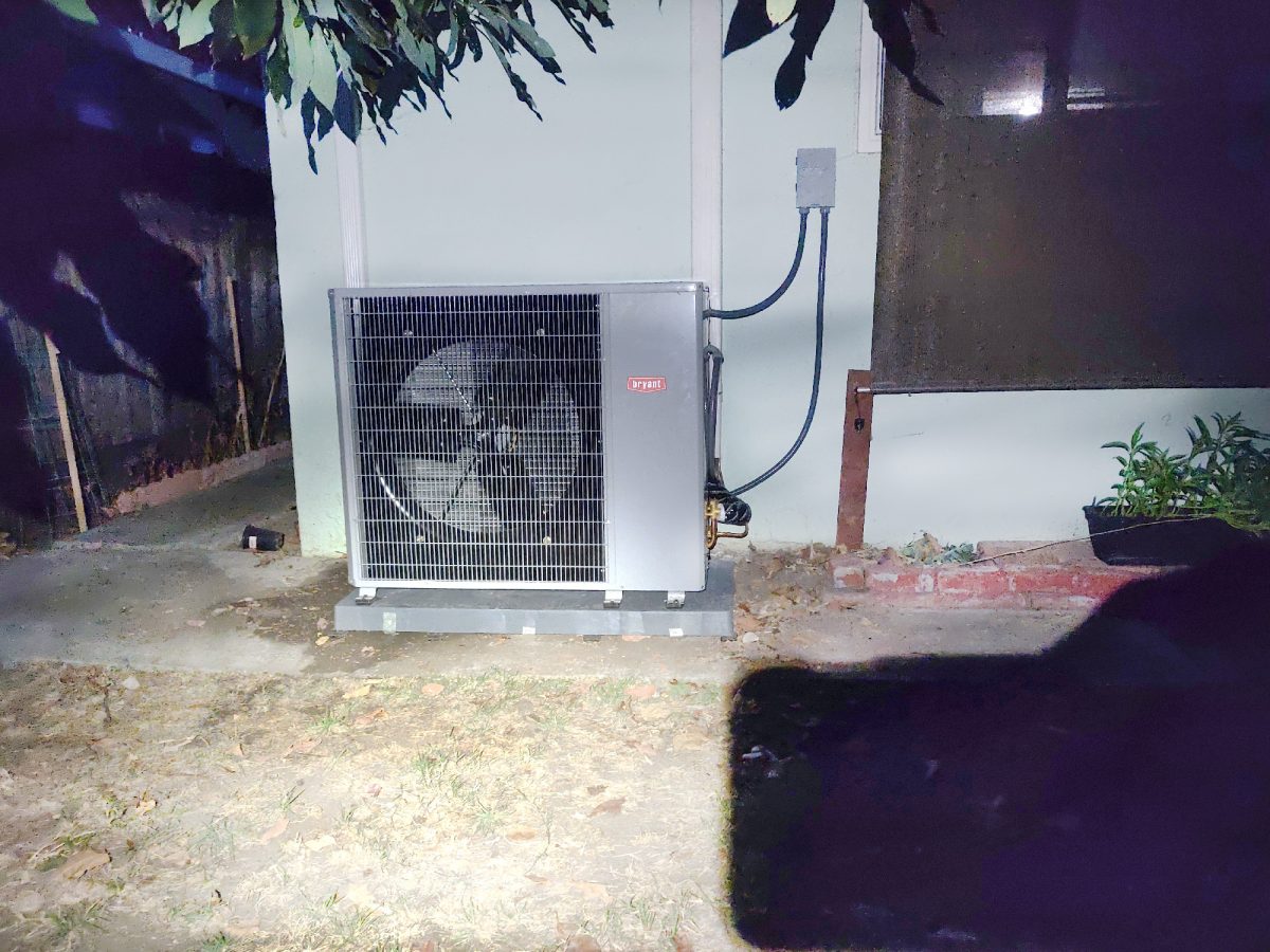 New HVAC system installation in San Jose, California.