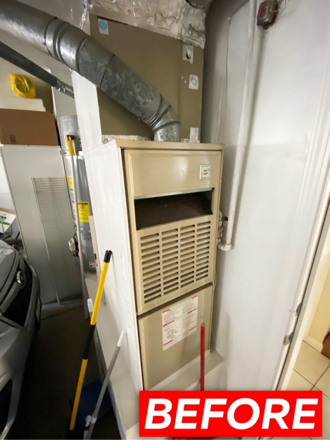 HVAC installation with Bryant 811SA42090E17 furnace in [City