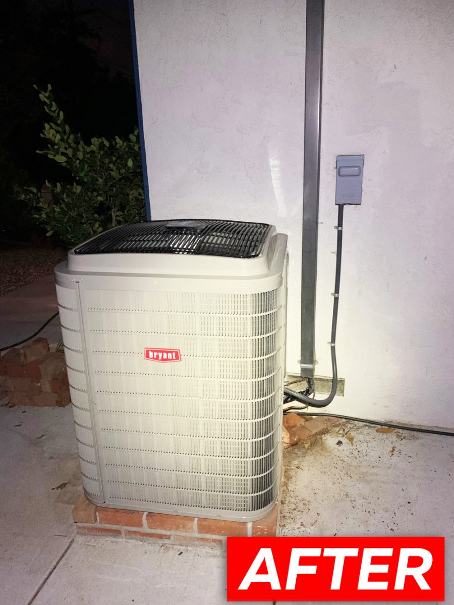 HVAC - System installation with Bryant 987MB66100C21 in Saratoga, California.