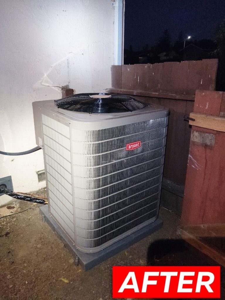 HVAC installation with Bryant 926TB48080V17 in Sunnyvale, Fuse HVAC