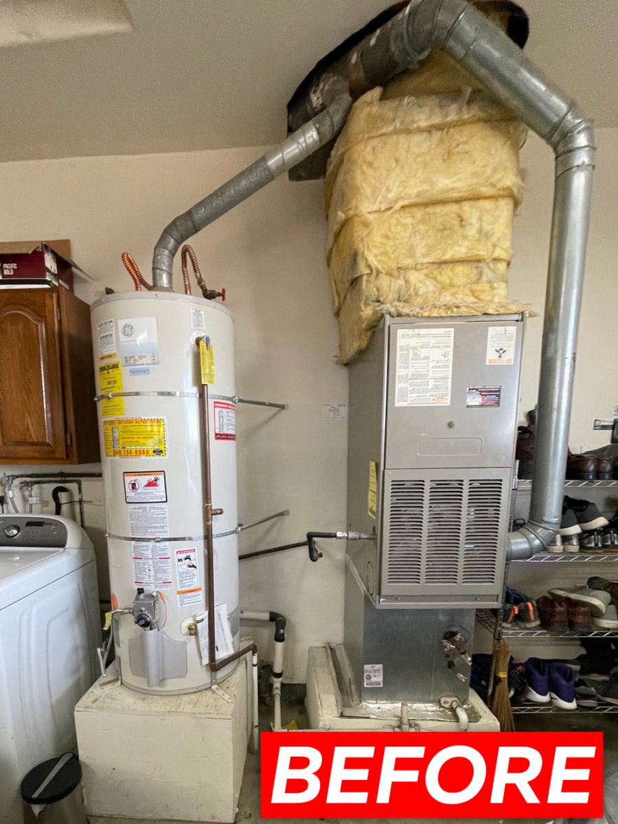 HVAC system installation with Bryant 926TB60100V21 furnace in San Jose, California