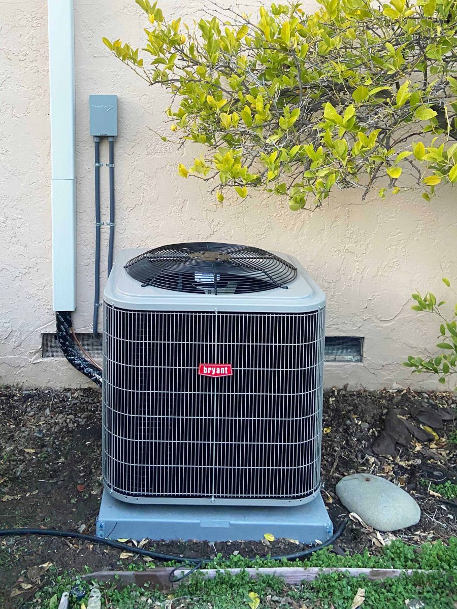 HVAC 801SA36070E17 with replacement in Campbell, California.