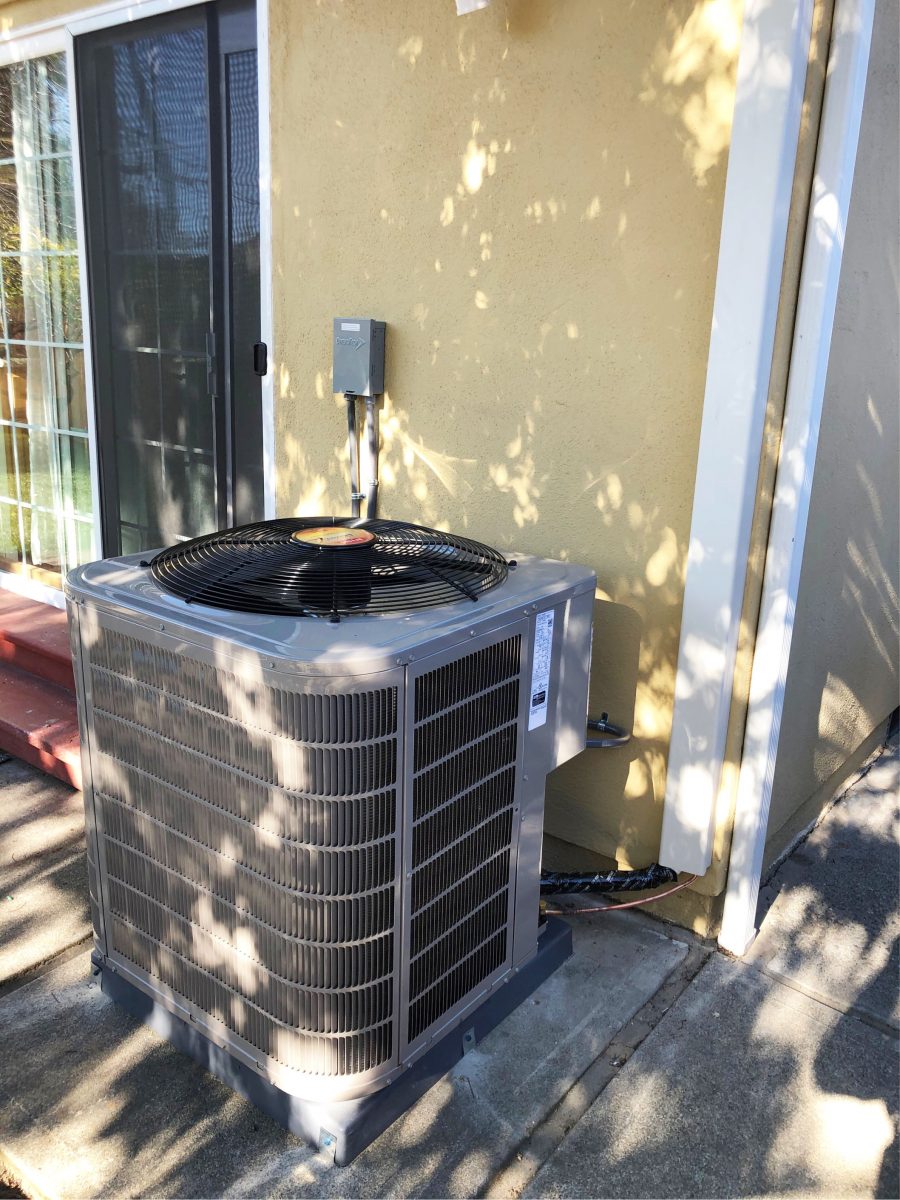 HVAC 915SB48080E17 system installation in Redwood City, California