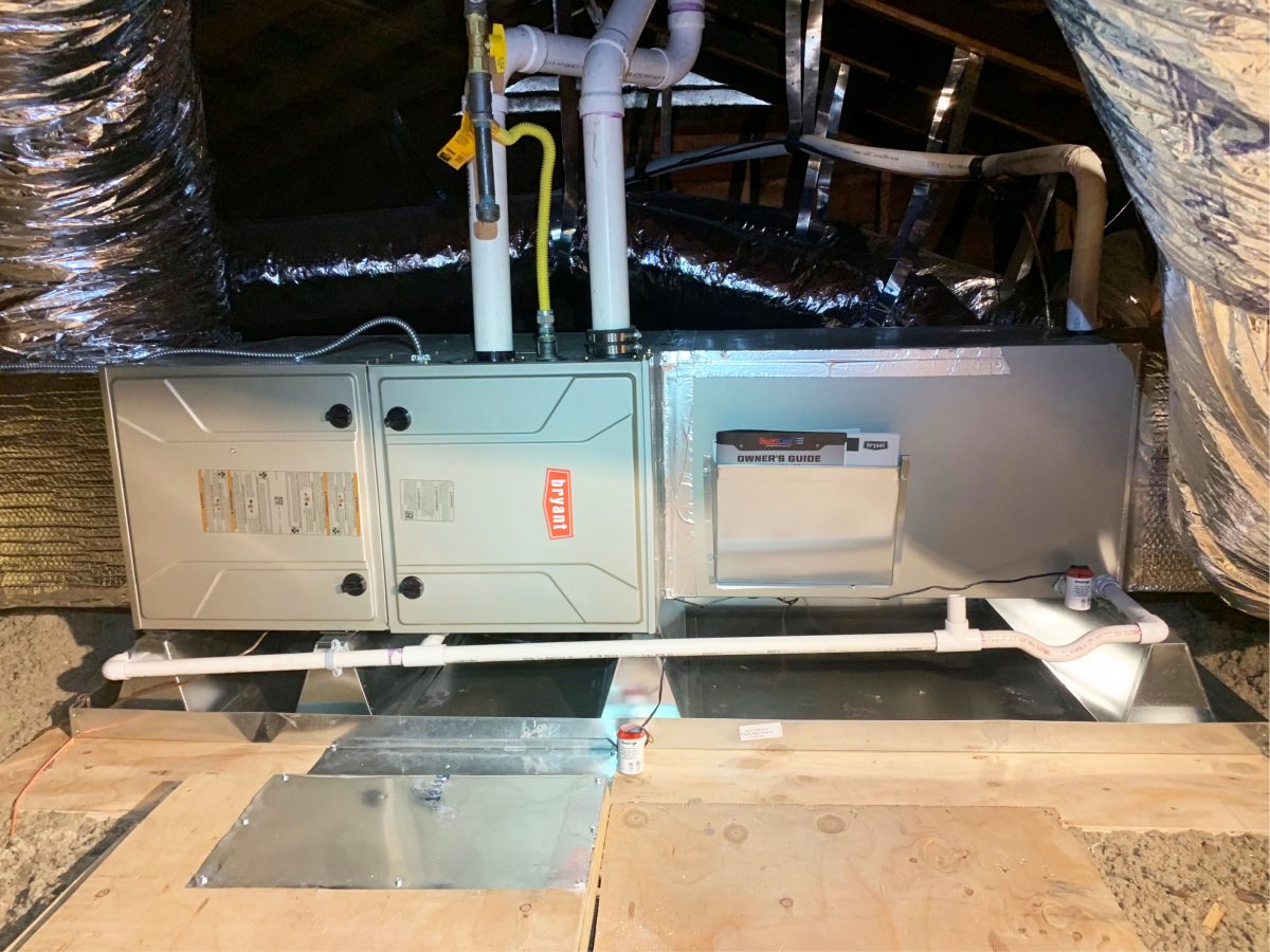 HVAC 926TB48080V17 system installation in San Jose, California