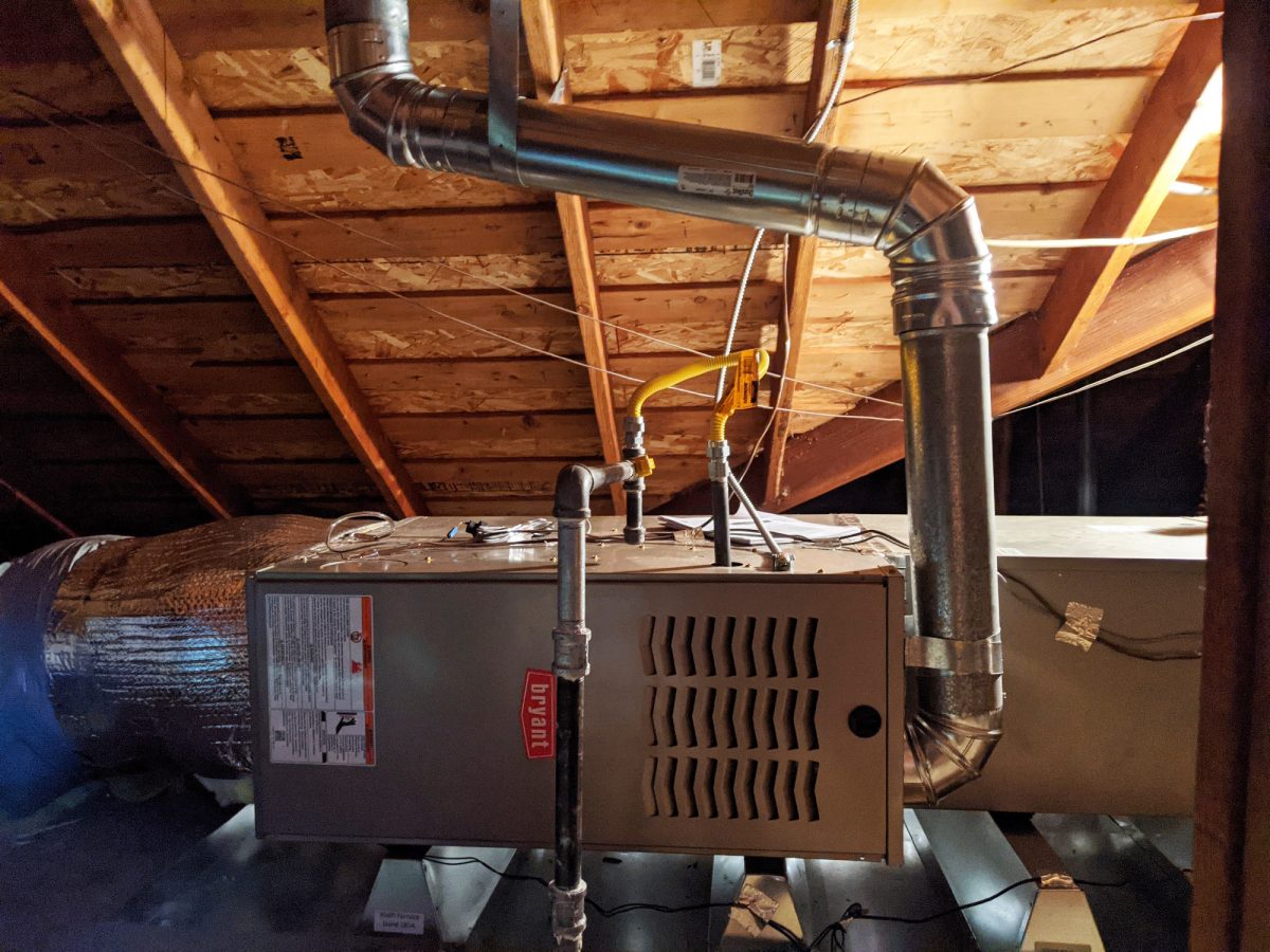 HVAC 38MAQB24R installation with Slim Condenser unit in Los Altos, California.