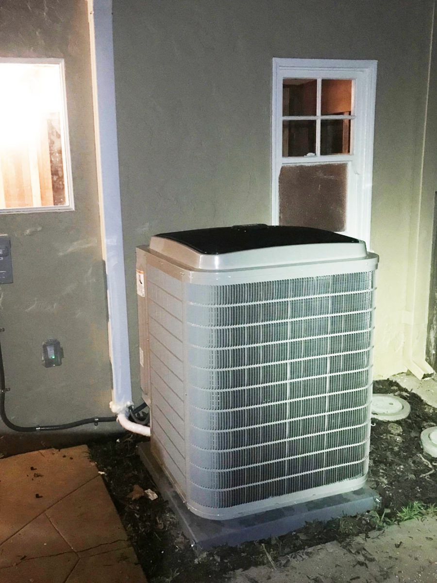 HVAC 284ANV048000 with Heat pump system replacement in Burlingame, California