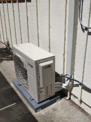 HVAC Mitsubishi system installation 6 Zones in San Jose, California